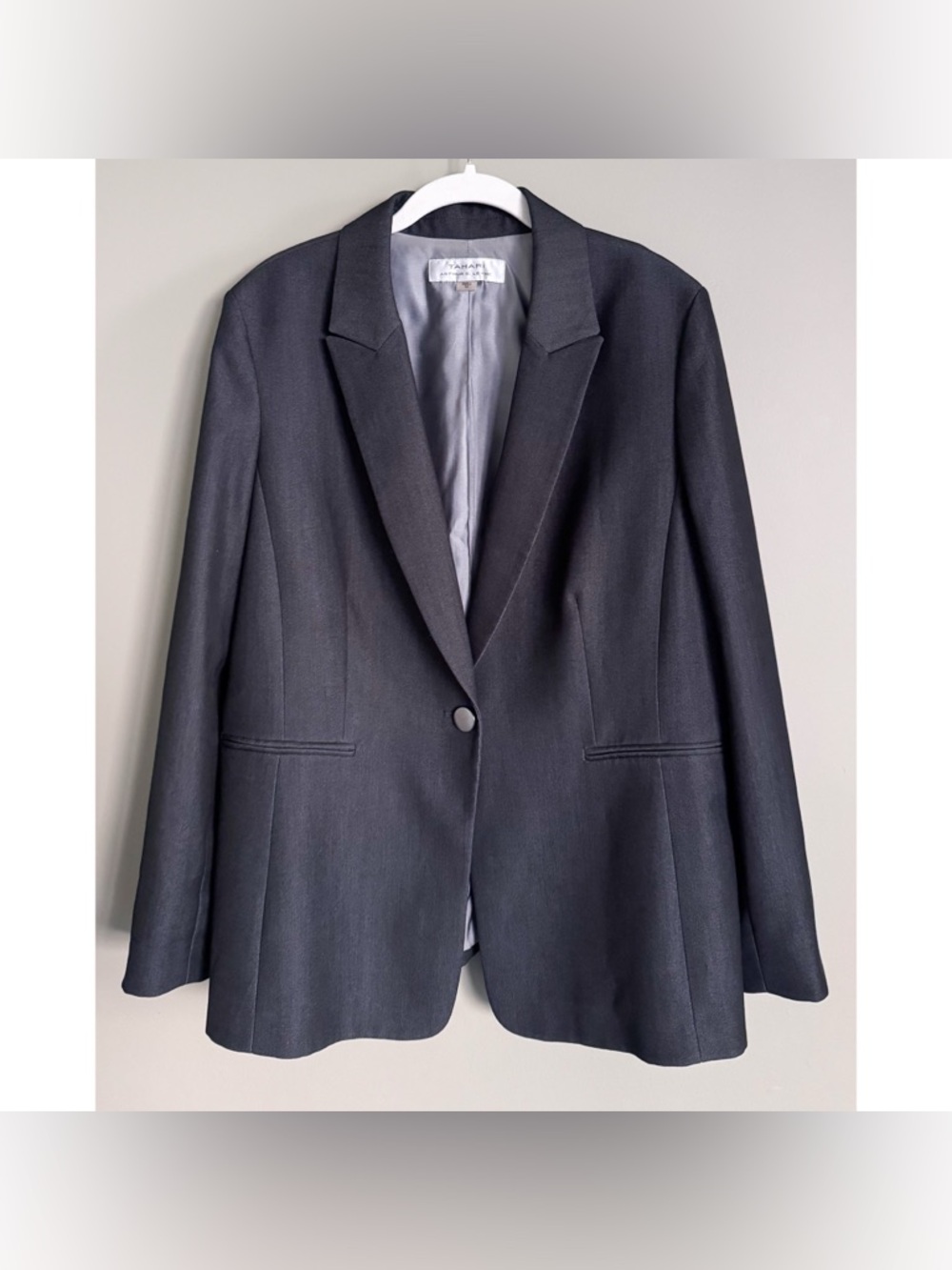TAHARI Arthur S. Levine Blazer Grey Women’s Size 14